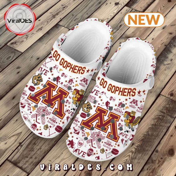 Minnesota Golden Gophers Sport Crocs Clogs Shoes