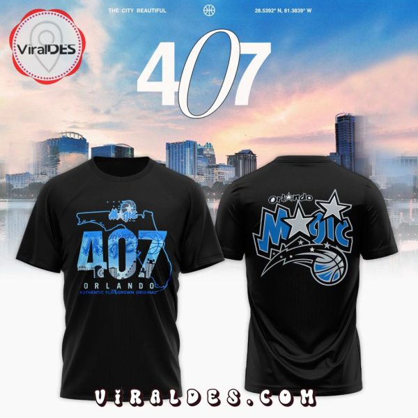 NBA Orlando Magic 407 Black Hoodie