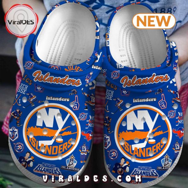 New York Islanders Hockey NHL Sport Crocs Clogs