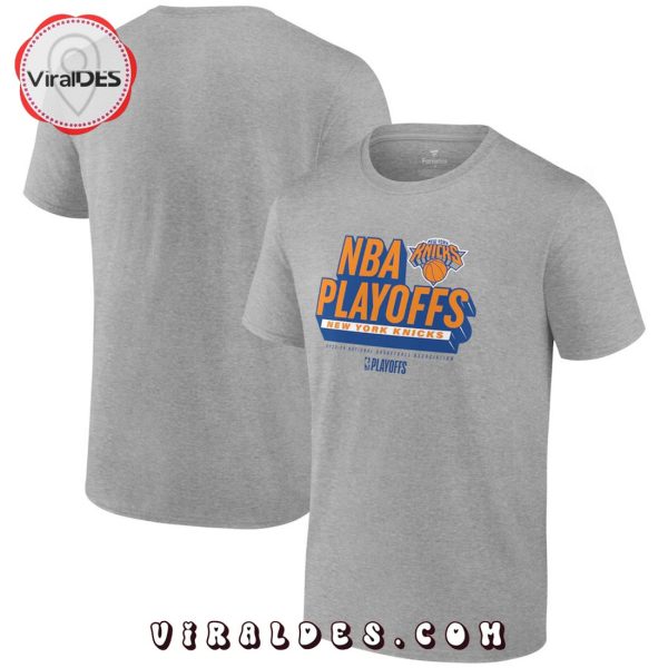 New York Knicks NBA Play Off Participant Defensive Stance T-Shirt