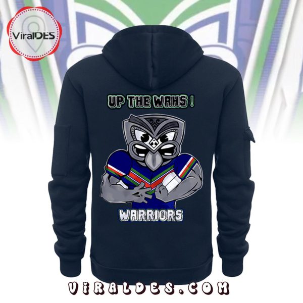 New Zealand Warriors NRL Fashions Navy Hoodie Limited Editions