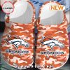 NFL Denver Broncos Football Shoes Clogs Comfortable Crocs For Men Women