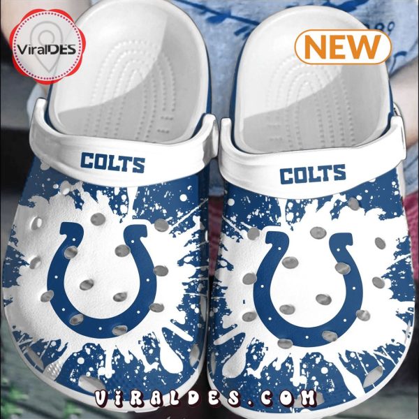 NFL Indianapolis Colts Football Clogs Shoes Comfortable Crocs