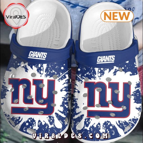 NFL New York Giants Football Crocs Clogs