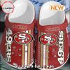 NFL San Francisco 49ers Football Clogs Crocs Shoes