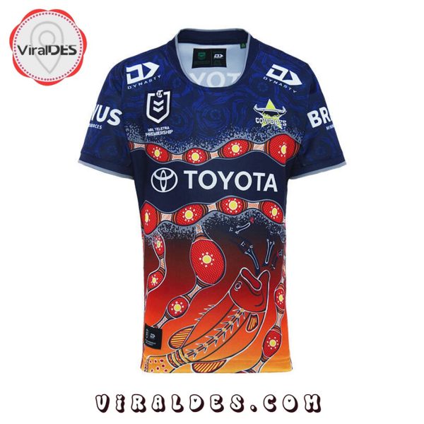 NQ Cowboys NRL 2024 MENS NRL INDIGENOUS JERSEY Shirt