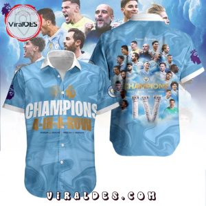 HOT Manchester City Premier League 2023 24 Champions Hawaiian Shirt