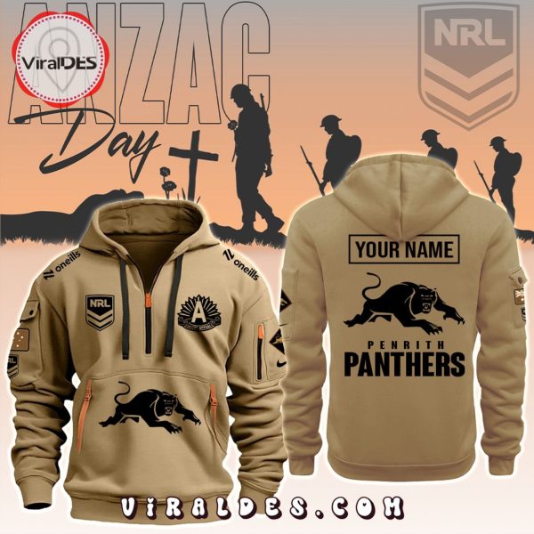 Penrith Panthers NRL ANZAC Fashions Hoodie Limited Editions