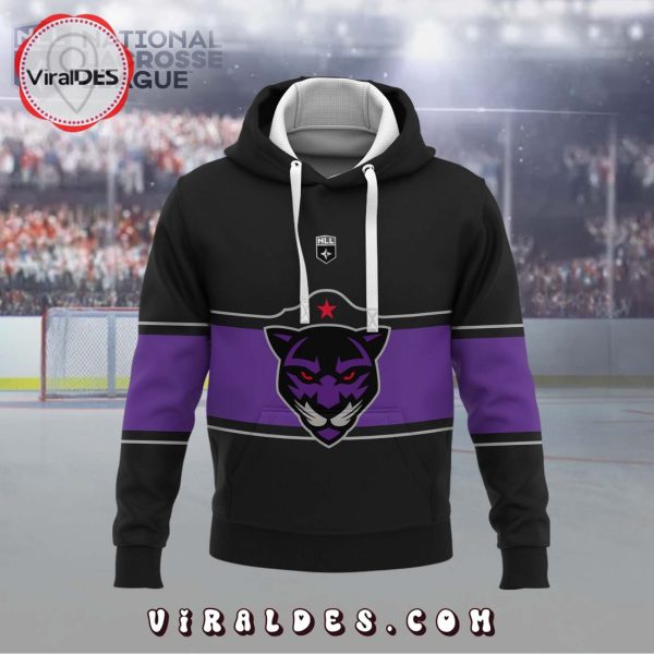 Personalized NLL Panther City Lacrosse Club Black Hoodie