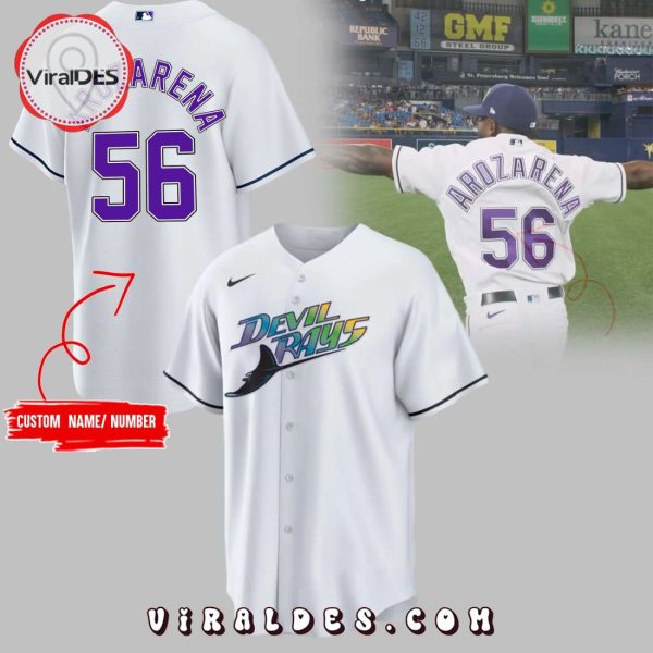 Personalized Randy Arozarena Tampa Bay Rays 1998 Baseball Jersey