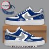 Personalized New York Knicks White Air Force Sneaker