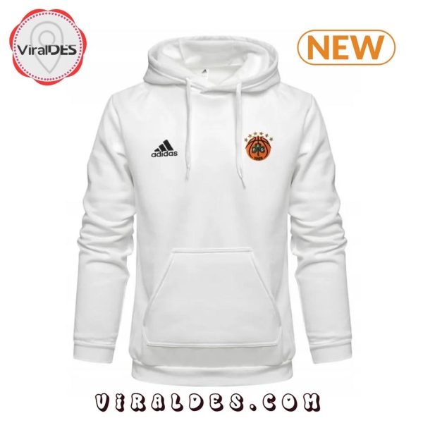 Premium Panathinaikos BC White Hoodie