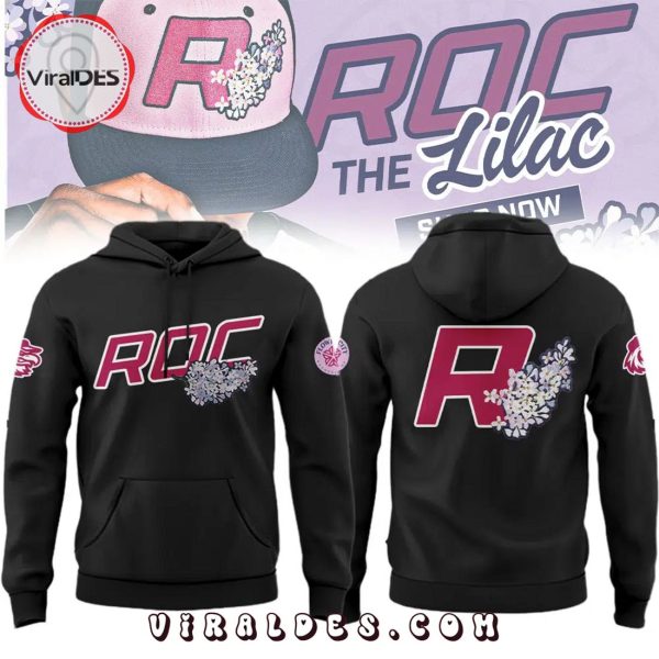 Rochester Red Wings the Lilac Black Hoodie