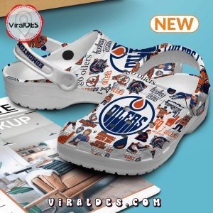 Edmonton Oilershockey NHL Crocs Clogs Shoes