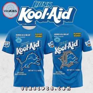 NFL Detroit Lions Kool-Aid Blue Hoodie