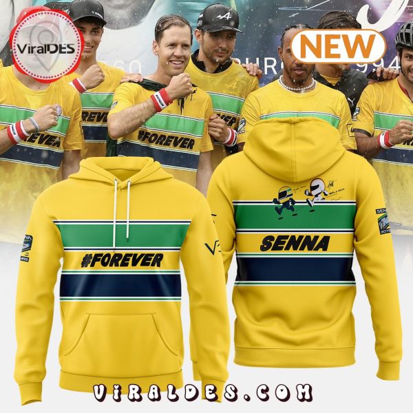 Special Forever Senna Sports Yellow Hoodie