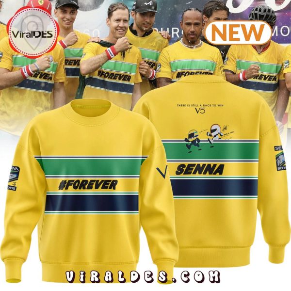 Special Forever Senna Sports Yellow Hoodie