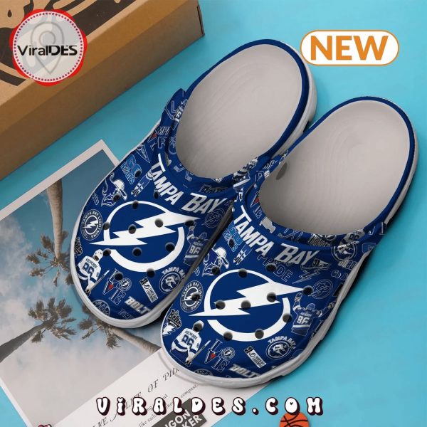 Tampa Bay Lightning NHL Hockey Crocs Clogs Shoes