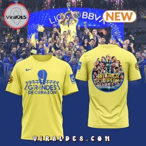 Premium 2023 Club America Campeon Yellow Shirt