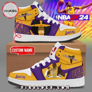 Kobe Bryant Los Angeles Lakers NBA Air Jordan 1 Hightop