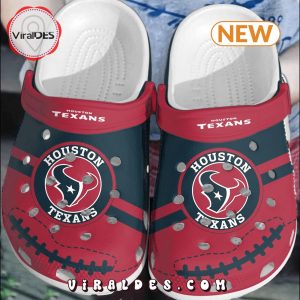 NFL Houston Texans Football Clogs Crocs