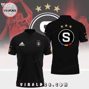 Limited Edition Sparta Praha Black Polo Shirt
