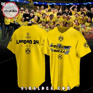 𝐘𝐄𝐋𝐋𝐎𝐖 𝐖𝐎𝐍𝐃𝐄𝐑𝐖𝐀𝐋𝐋 Borussia Dortmund Champions Yellow Jersey