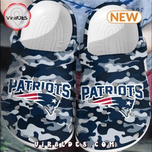 NFL Patriots Football Crocs Clogs Shoes