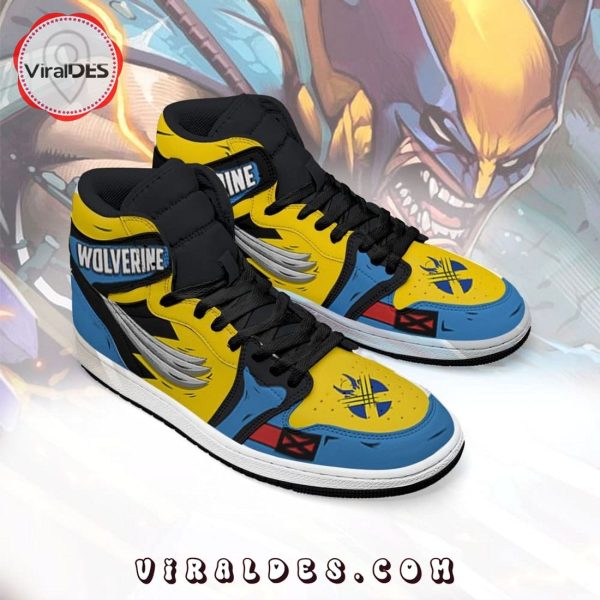 Wolverine Air Jordan 1 High Top Shoes