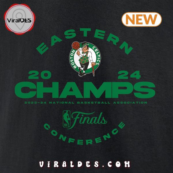 2024 Boston Celtics Eastern Conference Black Champions Shirt