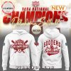 2024 Oklahoma Sooners Softball Champions Red Hoodie