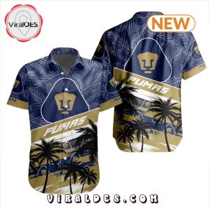 LIGA MX Pumas UNAM Special Hawaiian Shirt, Shorts