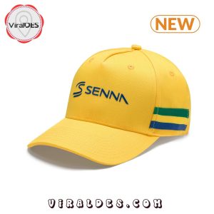 Forever Ayrton Senna Yellow Classic Cap