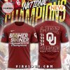 8-Time Oklahoma Sooners National Softball Champions Red Hoodie