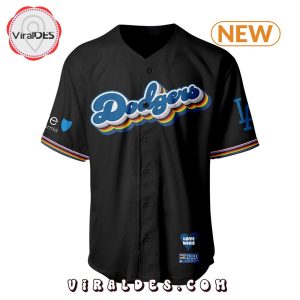 Los Angeles Dodgers Premium Pride Black Jersey