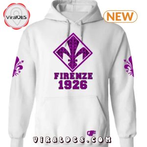 Fiorentina Fanzone White Hoodie Limited Edition
