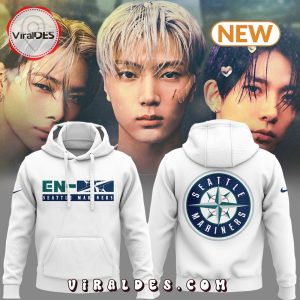 Mariners-ENHYPEN Special Edition White Hoodie