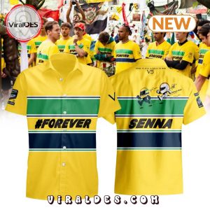Special Forever Senna Yellow Hawaiian Shirt