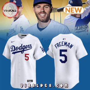 Premium Freddie Freeman White Home Replica Player Jersey