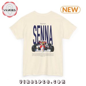 Forever Ayrton Senna Cream T-Shirt, Sweatshirt, Hoodie