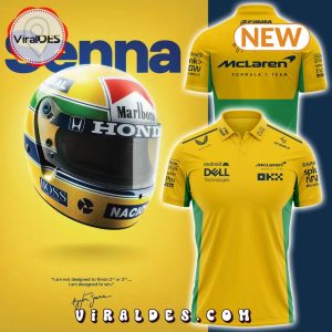 Limited McLaren Senna Monaco Formula 1 Polo Shirt