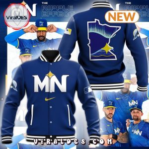Minnesota Twins 2024 City Connect Navy Baseball Jacket