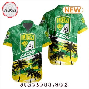 LIGA MX Club Leon Special Hawaiian Shirt, Shorts