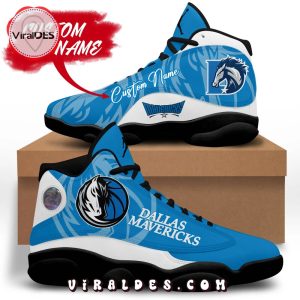 Custom Name Sacramento Kings Basketball Team Blue Air Jordan 13