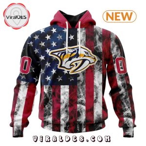 Nashville Predators For Independence Day The Fourth Of July Hoodie