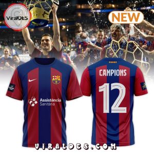 Special FC Barcelona Handbol EHF Champions League 2024 Shirt