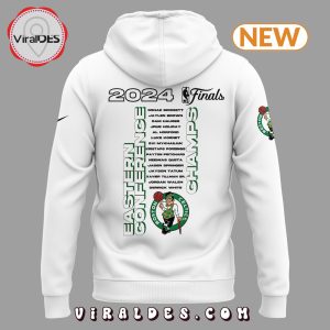 Boston Celtics Eastern Conference Champs White 2023-2024 Shirt