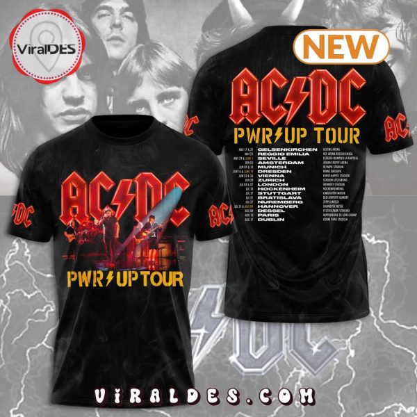 AC DC Power Up Tour New Black Hoodie