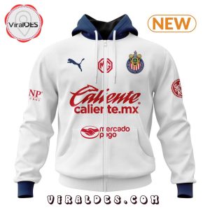 Custom LIGA MX Chivas Guadalajara 2025 Away Kits Hoodie