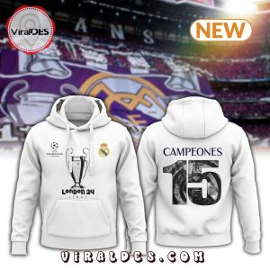 Real Madrid Special Edition London 24 White Hoodie